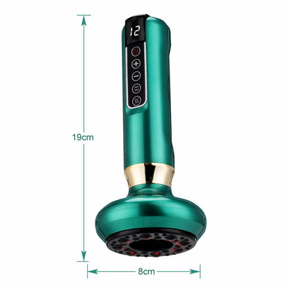 Sculptease™ Magnetic Cupping Massager: Rechargeable Body & Cellulite Scraping Machine